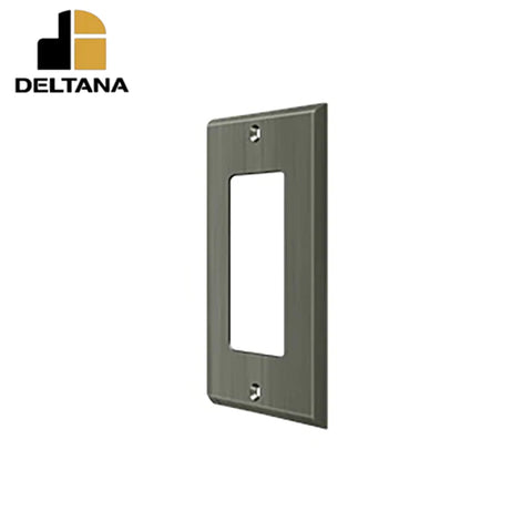 Deltana - Switch Plate - Single Rocker - Optional Finish Deltana - Switch Plate - Single Rocker - Optional Finish