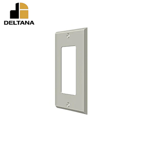Deltana - Switch Plate - Single Rocker - Optional Finish Deltana - Switch Plate - Single Rocker - Optional Finish