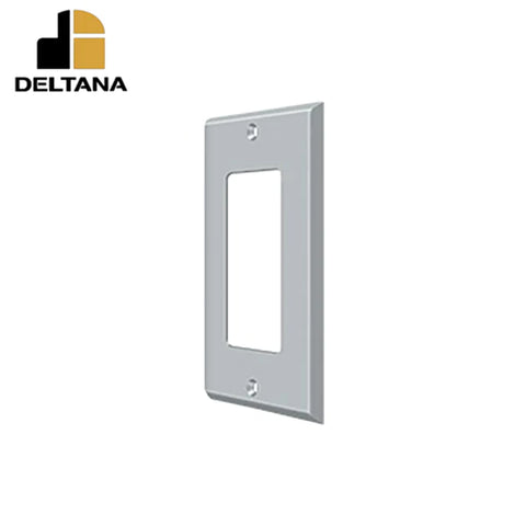 Deltana - Switch Plate - Single Rocker - Optional Finish Deltana - Switch Plate - Single Rocker - Optional Finish