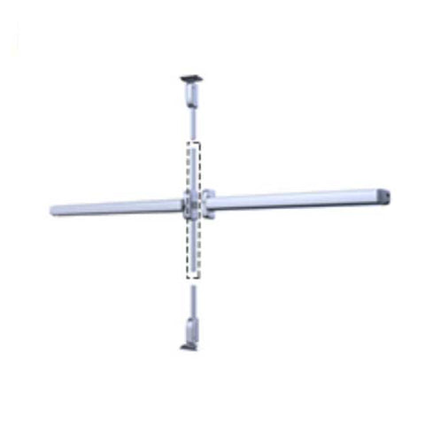 GAAB - T291-05 - Vertical Rod - Suitable for T300 series and T290 series - Satin Chrome - UHS Hardware GAAB - T291-05 - Vertical Rod - Suitable for T300 series and T290 series - Satin Chrome - UHS Hardware