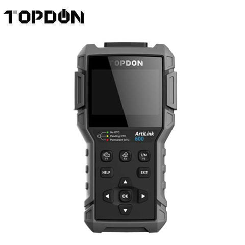 TOPDON - Artilink 600 - OBDII Diagnostic Scan Tool - 18V - 3.5" Color Display - DTC Library Lookup - Live Data Monitoring - UHS Hardware TOPDON - Artilink 600 - OBDII Diagnostic Scan Tool - 18V - 3.5" Color Display - DTC Library Lookup - Live Data Monitoring - UHS Hardware