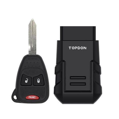 TOPDON - Top Key - Chrysler / Dodge / Jeep - Key Matching and Diagnostics Tool - Bluetooth - UHS Hardware TOPDON - Top Key - Chrysler / Dodge / Jeep - Key Matching and Diagnostics Tool - Bluetooth - UHS Hardware