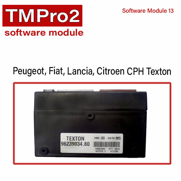 TM Pro 2 - Software Modules - Stellantis Group - UHS Hardware TM Pro 2 - Software Modules - Stellantis Group - UHS Hardware