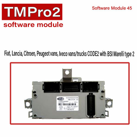 TM Pro 2 - Software Modules - Stellantis Group - UHS Hardware TM Pro 2 - Software Modules - Stellantis Group - UHS Hardware