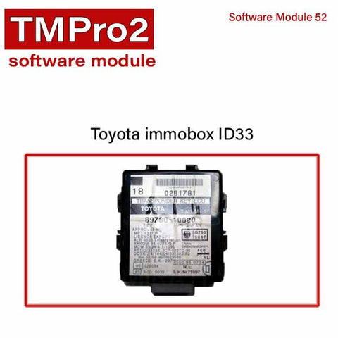 TM Pro 2 - Software Modules - Toyota Group - UHS Hardware TM Pro 2 - Software Modules - Toyota Group - UHS Hardware
