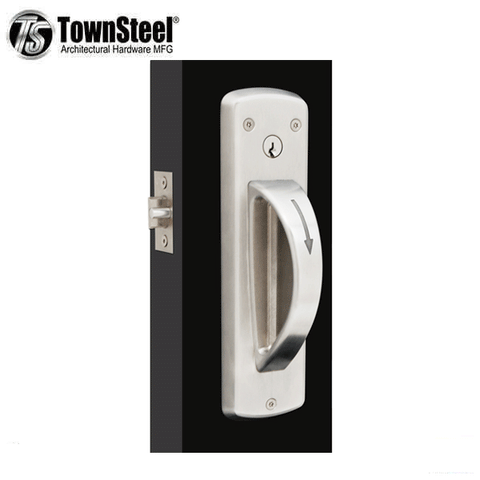 TownSteel - CRX-A - 5-Point Ligature Resistant Cylindrical Lock - Classroom - Left Handed - Stainless Steel - Grade 1 - UHS Hardware TownSteel - CRX-A - 5-Point Ligature Resistant Cylindrical Lock - Classroom - Left Handed - Stainless Steel - Grade 1 - UHS Hardware
