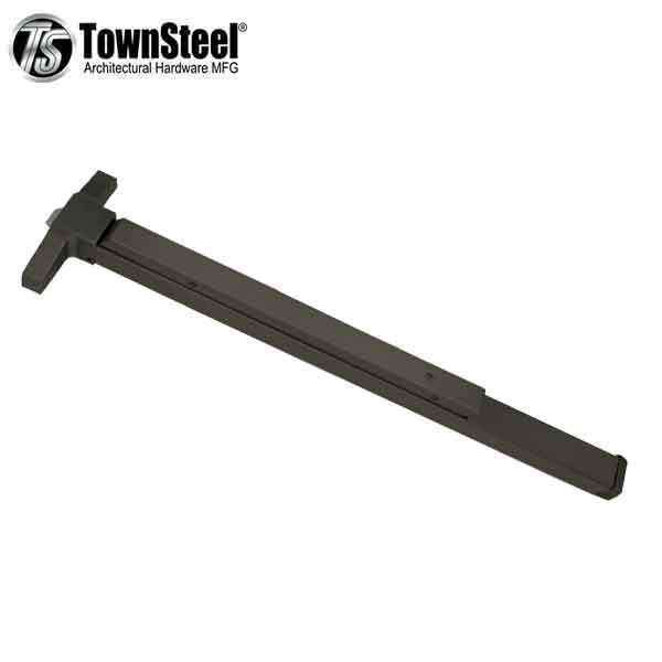 TownSteel - ED6500 - Narrow Stile Panic Exit Device Push Bar - 36" - Oil Rubbed Bronze - Grade 1 - UHS Hardware TownSteel - ED6500 - Narrow Stile Panic Exit Device Push Bar - 36" - Oil Rubbed Bronze - Grade 1 - UHS Hardware