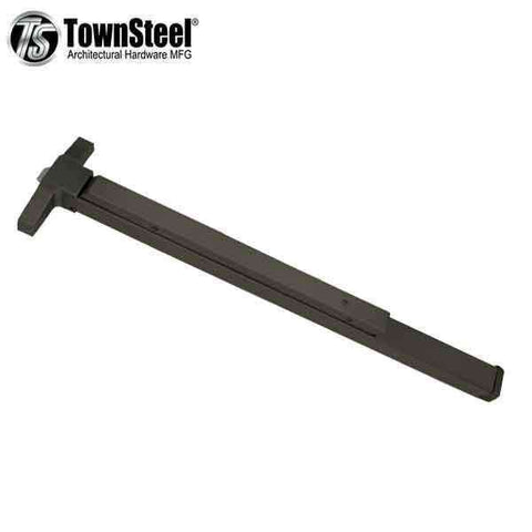 TownSteel - ED6500 - Narrow Stile Panic Exit Device Push Bar - 36" - Oil Rubbed Bronze - Grade 1 - UHS Hardware TownSteel - ED6500 - Narrow Stile Panic Exit Device Push Bar - 36" - Oil Rubbed Bronze - Grade 1 - UHS Hardware