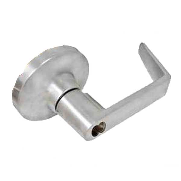 TownSteel - ED8900LS - Sectional Lever Trim - Storeroom - Nightlatch - LS Regal Lever - Non-Handed - Schlage SLFIC Prepped - Compatible with Rim, SVR, LBR & 3 Point Push Bars - Satin Stainless - Grade 1 - UHS Hardware TownSteel - ED8900LS - Sectional Lever Trim - Storeroom - Nightlatch - LS Regal Lever - Non-Handed - Schlage SLFIC Prepped - Compatible with Rim, SVR, LBR & 3 Point Push Bars - Satin Stainless - Grade 1 - UHS Hardware
