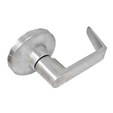 TownSteel - ED8900LS - Sectional Lever Trim - Passage - LS Regal Lever - Non-Handed - Compatible with Mortise Exit Device - Satin Chrome - Grade 1 - UHS Hardware TownSteel - ED8900LS - Sectional Lever Trim - Passage - LS Regal Lever - Non-Handed - Compatible with Mortise Exit Device - Satin Chrome - Grade 1 - UHS Hardware