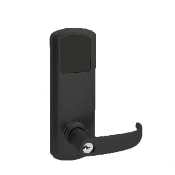 TownSteel - E-Genius 5000 - Interconnected Electronic Touch Keypad Lock - Entry - RFID & Wifi - 4" - On Center - Right Handed - Flat Black - Grade 1 - UHS Hardware TownSteel - E-Genius 5000 - Interconnected Electronic Touch Keypad Lock - Entry - RFID & Wifi - 4" - On Center - Right Handed - Flat Black - Grade 1 - UHS Hardware