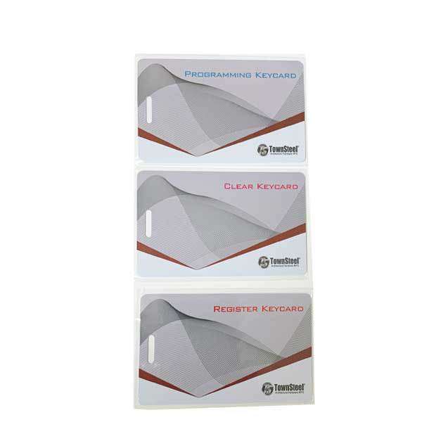TownSteel - Proximity Lock Programming Card Pack - Register - Program - Clear - UHS Hardware TownSteel - Proximity Lock Programming Card Pack - Register - Program - Clear - UHS Hardware