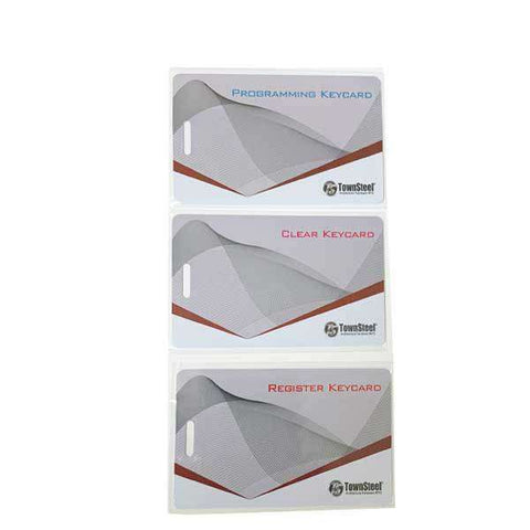 TownSteel - Proximity Lock Programming Card Pack - Register - Program - Clear - UHS Hardware TownSteel - Proximity Lock Programming Card Pack - Register - Program - Clear - UHS Hardware