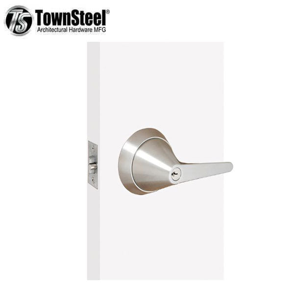 TownSteel - TRX-L - Ligature Resistant Cylindrical Lockset - Heavy Duty - Storeroom - Fire Rated - Stainless Steel - Grade 1 - UHS Hardware TownSteel - TRX-L - Ligature Resistant Cylindrical Lockset - Heavy Duty - Storeroom - Fire Rated - Stainless Steel - Grade 1 - UHS Hardware