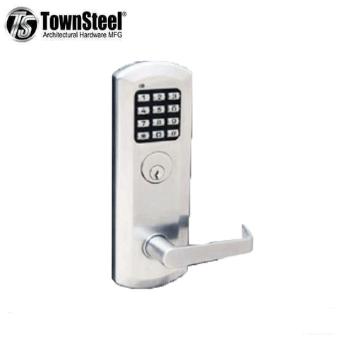 TownSteel - XDK-5000 - E-All Keypad Exit Trim - PIN - Stainless Steel - UHS Hardware TownSteel - XDK-5000 - E-All Keypad Exit Trim - PIN - Stainless Steel - UHS Hardware