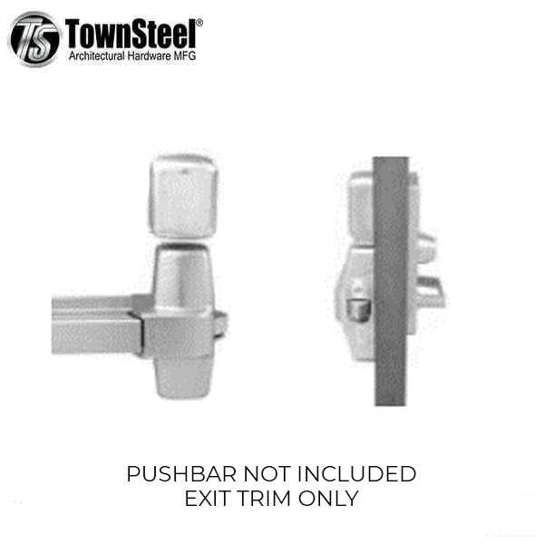 TownSteel - XDK-5000 - E-All Keypad Exit Trim - PIN - Stainless Steel - UHS Hardware TownSteel - XDK-5000 - E-All Keypad Exit Trim - PIN - Stainless Steel - UHS Hardware