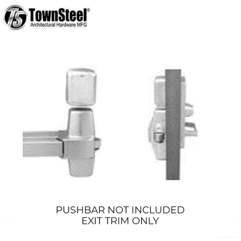 TownSteel - XDK-5000 - E-All Keypad Exit Trim - PIN - Stainless Steel - UHS Hardware TownSteel - XDK-5000 - E-All Keypad Exit Trim - PIN - Stainless Steel - UHS Hardware
