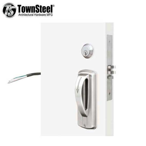 TownSteel - XMRX-A - 5-Point Ligature Resistant Electrified/Motorized Mortise Lock - Fail Safe - 12VDC - Fire Rated - Stainless Steel - Grade 1 - UHS Hardware TownSteel - XMRX-A - 5-Point Ligature Resistant Electrified/Motorized Mortise Lock - Fail Safe - 12VDC - Fire Rated - Stainless Steel - Grade 1 - UHS Hardware