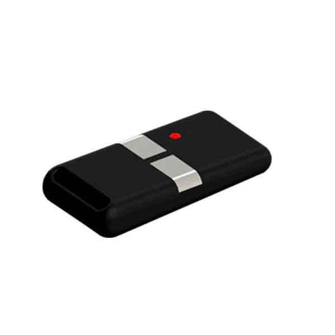 Trine 018-4 Wireless Transmitter Two Button Transmitter - Black - UHS Hardware Trine 018-4 Wireless Transmitter Two Button Transmitter - Black - UHS Hardware