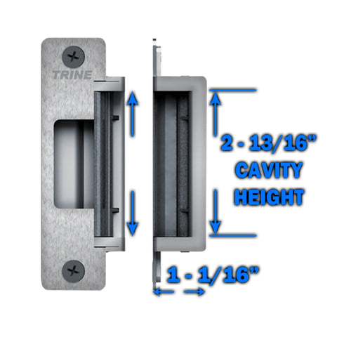 Trine - Wired - Electric Strike Buzzer System Kit - Fits Any Door Trine - Wired - Electric Strike Buzzer System Kit - Fits Any Door