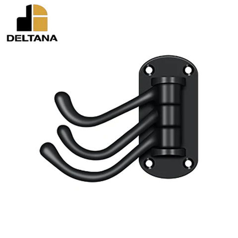 Deltana - Triple Swivel Hook - Heavy Duty - 4" Projection - 3-1/8" x 1-1/2" Base Size - Optional Finish Deltana - Triple Swivel Hook - Heavy Duty - 4" Projection - 3-1/8" x 1-1/2" Base Size - Optional Finish