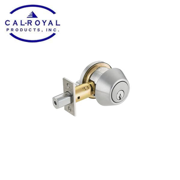 Cal-Royal - ULT360 - Single Cylinder Deadbolt - Optional Finish - Optional Function - Grade 2 - UHS Hardware Cal-Royal - ULT360 - Single Cylinder Deadbolt - Optional Finish - Optional Function - Grade 2 - UHS Hardware
