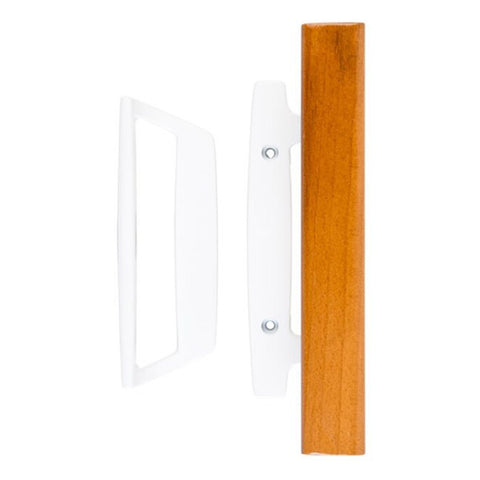 Wright - V1304WH - Mortise Patio Door Handles - White - UHS Hardware Wright - V1304WH - Mortise Patio Door Handles - White - UHS Hardware
