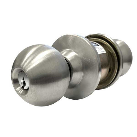 Marks USA - 280AB - 80 LINE Commercial Knobset - 2 3/4" Backset - 32D - Satin Stainless Steel - Entry - Grade 1 - UHS Hardware Marks USA - 280AB - 80 LINE Commercial Knobset - 2 3/4" Backset - 32D - Satin Stainless Steel - Entry - Grade 1 - UHS Hardware