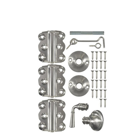 Wright - V321WH - Vinyl Screen Door Kit - 1/2"-1-3/4" Doors - Wood / Screen Doors - Optional Finish - UHS Hardware Wright - V321WH - Vinyl Screen Door Kit - 1/2"-1-3/4" Doors - Wood / Screen Doors - Optional Finish - UHS Hardware