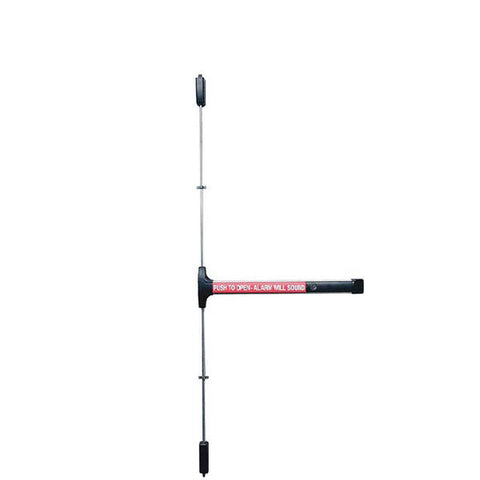 Detex V50 Surface Vertical Rod Exit Device - Narrow Stile - 36" - 628 - Satin Aluminum - Clear Anodized - UHS Hardware Detex V50 Surface Vertical Rod Exit Device - Narrow Stile - 36" - 628 - Satin Aluminum - Clear Anodized - UHS Hardware