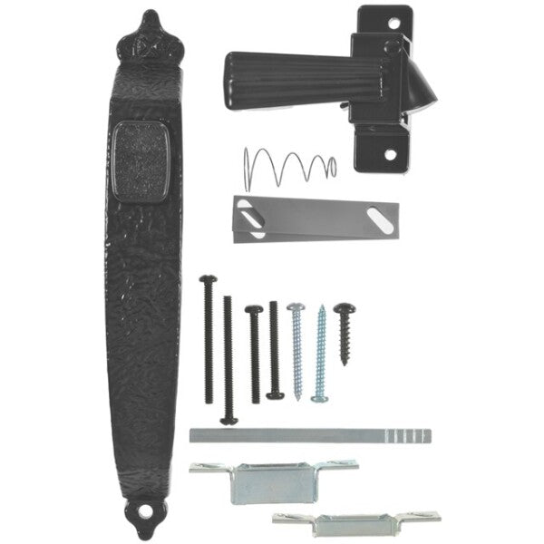Wright - VC333BL - Colonial Push Button Door Latch - Black - UHS Hardware Wright - VC333BL - Colonial Push Button Door Latch - Black - UHS Hardware