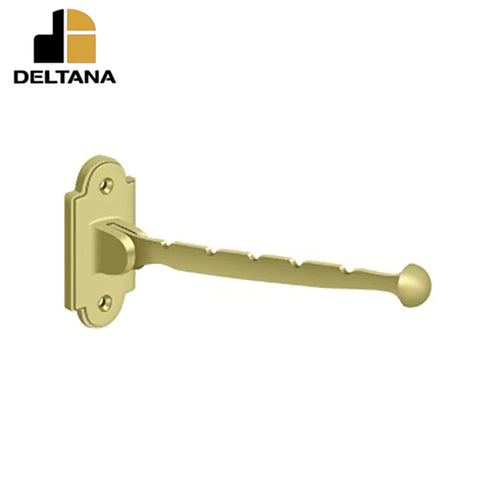 Deltana - Valet Hook - 7" Projection - 3-1/4" Base Size - 2-1/8" Center To Center - Optional Finish Deltana - Valet Hook - 7" Projection - 3-1/4" Base Size - 2-1/8" Center To Center - Optional Finish