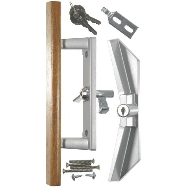 Wright - V1104 - Patio Surface Mounted Patio Door Latch - Optional Keying - Aluminum - UHS Hardware Wright - V1104 - Patio Surface Mounted Patio Door Latch - Optional Keying - Aluminum - UHS Hardware