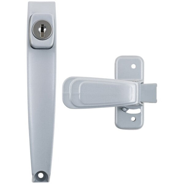 Wright - VK444-2 - Keyed - Heavy Duty - Tie Push Button Handle - Optional Finish - UHS Hardware Wright - VK444-2 - Keyed - Heavy Duty - Tie Push Button Handle - Optional Finish - UHS Hardware