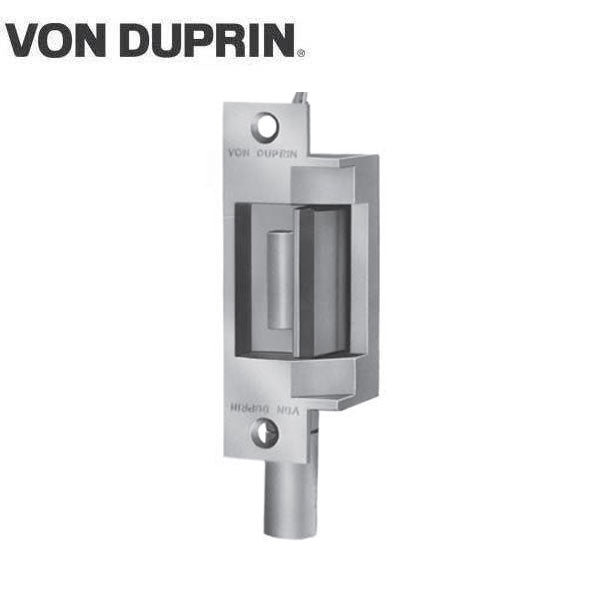 Von Duprin - 6211 Electric Strike for Mortise or Cylindrical Devices - Fail Secure - Satin Stainless - 12VDC - UHS Hardware Von Duprin - 6211 Electric Strike for Mortise or Cylindrical Devices - Fail Secure - Satin Stainless - 12VDC - UHS Hardware