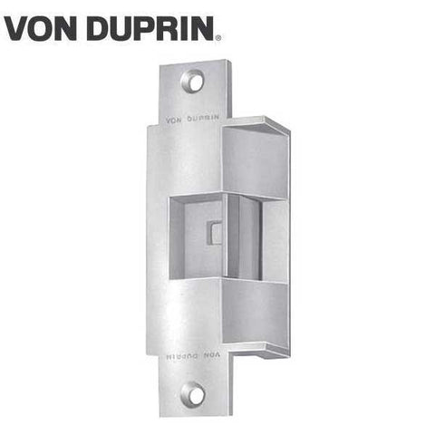 Von Duprin - 6213 Electric Strike for Mortise or Cylindrical Devices - Fail Secure - Satin Stainless - 24VDC - UHS Hardware Von Duprin - 6213 Electric Strike for Mortise or Cylindrical Devices - Fail Secure - Satin Stainless - 24VDC - UHS Hardware