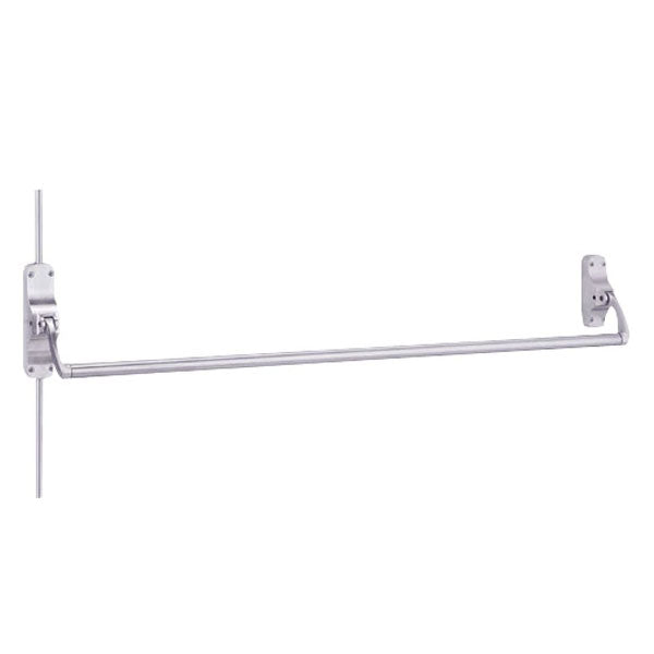 Von Duprin - 8827L - Surface Mounted Vertical Rod Exit Device - Exit Only - No Trim - Satin Chrome - 4 Foot - RHR - UHS Hardware Von Duprin - 8827L - Surface Mounted Vertical Rod Exit Device - Exit Only - No Trim - Satin Chrome - 4 Foot - RHR - UHS Hardware