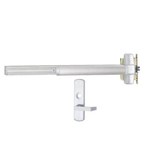 Von Duprin - 9875 - Mortise Lock Exit Device - Classroom - 3' Long - Less Core - Satin Chrome - Grade 1 - UHS Hardware Von Duprin - 9875 - Mortise Lock Exit Device - Classroom - 3' Long - Less Core - Satin Chrome - Grade 1 - UHS Hardware