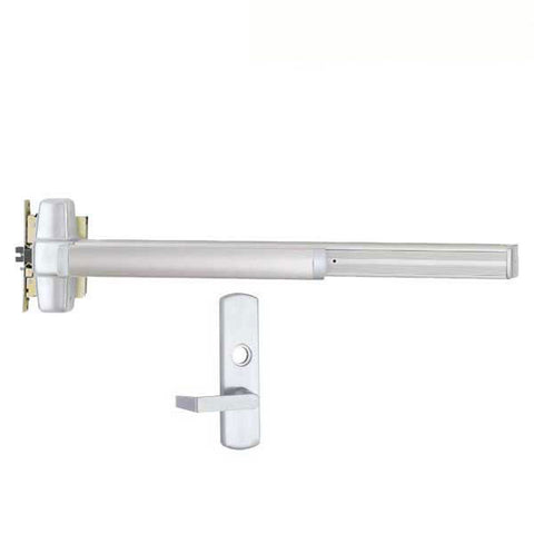 Von Duprin - 9875 - Mortise Lock Exit Device - 06 Lever - Night Latch - 3' Long - Less Core - RHR - Satin Chrome - Grade 1 - UHS Hardware Von Duprin - 9875 - Mortise Lock Exit Device - 06 Lever - Night Latch - 3' Long - Less Core - RHR - Satin Chrome - Grade 1 - UHS Hardware