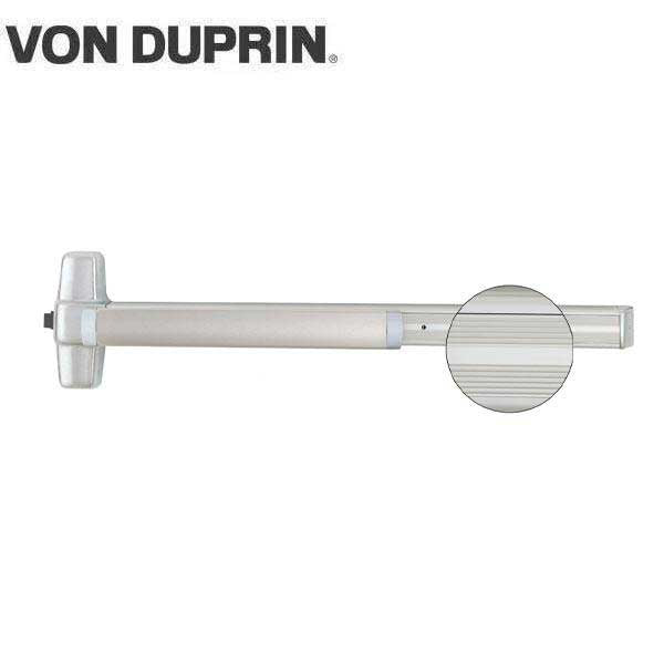 Von Duprin - 99EO - Rim Exit Device - Exit Only - No Trim - Satin Chrome Finish - 3 Foot - UHS Hardware Von Duprin - 99EO - Rim Exit Device - Exit Only - No Trim - Satin Chrome Finish - 3 Foot - UHS Hardware