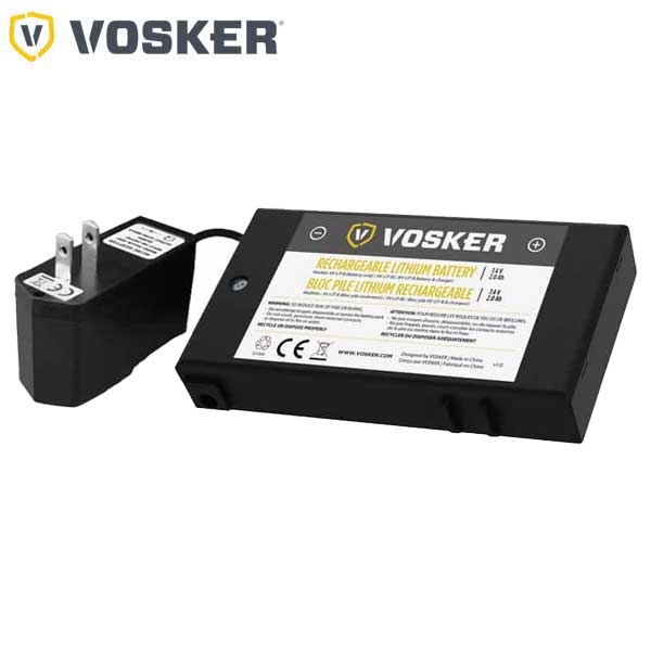 Vosker - LIT-BC - Replacement Battery Pack & AC Charger - For V100 and V200 Series - UHS Hardware Vosker - LIT-BC - Replacement Battery Pack & AC Charger - For V100 and V200 Series - UHS Hardware