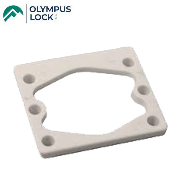 Olympus - WP20 ( 3 / 16" ) Spacer For 7/8” Barrel Diameter Locks - White Plastic - UHS Hardware Olympus - WP20 ( 3 / 16" ) Spacer For 7/8” Barrel Diameter Locks - White Plastic - UHS Hardware