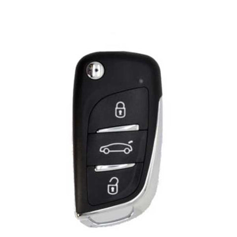Generic Style / 3-Button Universal Remote Key for VVDI Key Tool (Wired) - UHS Hardware Generic Style / 3-Button Universal Remote Key for VVDI Key Tool (Wired) - UHS Hardware
