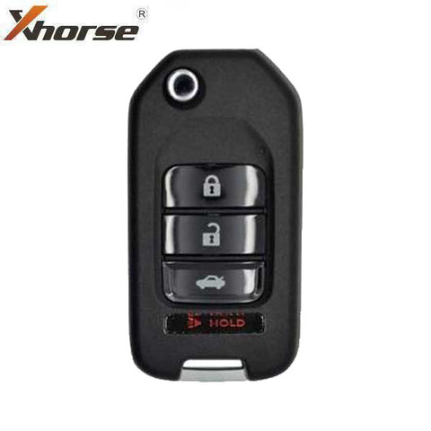 Honda Style / 4-Button Universal Remote Key for VVDI Key Tool (Wired) - UHS Hardware Honda Style / 4-Button Universal Remote Key for VVDI Key Tool (Wired) - UHS Hardware