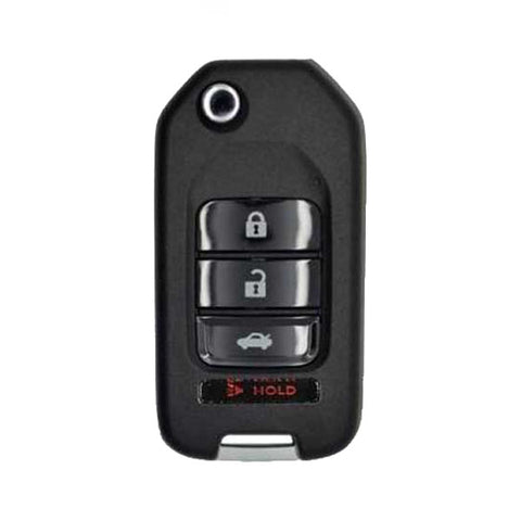 Honda Style / 4-Button Universal Remote Key for VVDI Key Tool (Wired) - UHS Hardware Honda Style / 4-Button Universal Remote Key for VVDI Key Tool (Wired) - UHS Hardware