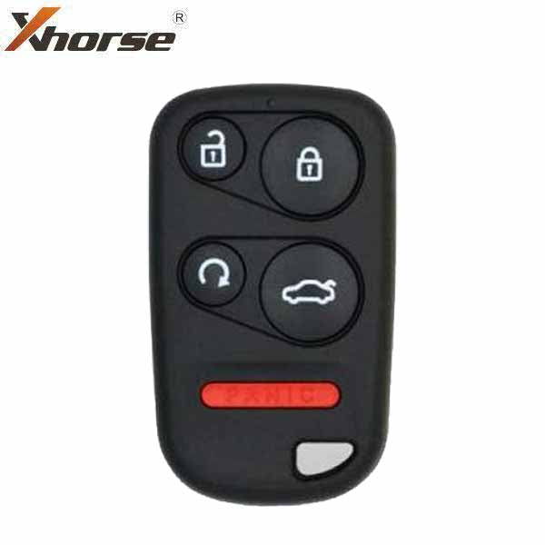 Honda Style / 5-Button Universal Remote w/ Remote Start for VVDI Key Tool (Wired) - UHS Hardware Honda Style / 5-Button Universal Remote w/ Remote Start for VVDI Key Tool (Wired) - UHS Hardware
