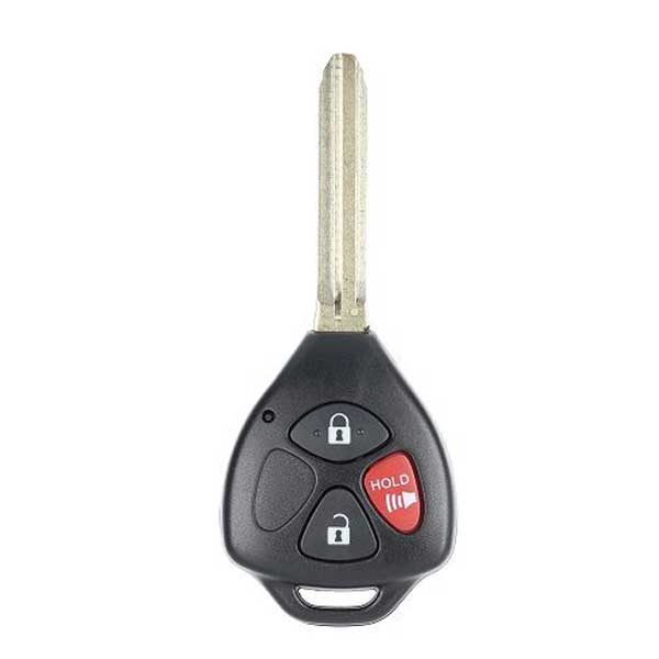5 x Xhorse - Toyota Style / 3-Button Universal Remote Head Key for VVDI Key Tools (Wired) (Pack of 5) - UHS Hardware