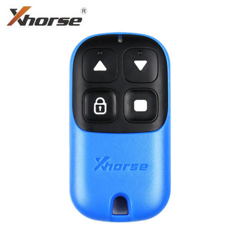 Xhorse - 4-Button Garage Door Remote Blank - Blue Finish (Wired) (XHS-XKXH04EN) Xhorse - 4-Button Garage Door Remote Blank - Blue Finish (Wired) (XHS-XKXH04EN)