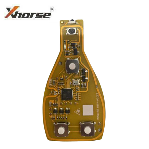 Xhorse Mercedes Fobik - VVDI BE Key PCB Board (315 MHz - 433 MHz) for VVDI MB Programmer - Yellow PCB (Xhorse) - UHS Hardware Xhorse Mercedes Fobik - VVDI BE Key PCB Board (315 MHz - 433 MHz) for VVDI MB Programmer - Yellow PCB (Xhorse) - UHS Hardware
