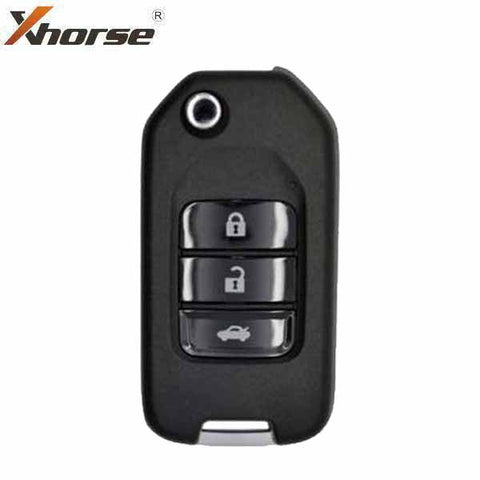 Honda Style / 3-Button Universal Remote Key for VVDI Key Tool (Wireless) - UHS Hardware Honda Style / 3-Button Universal Remote Key for VVDI Key Tool (Wireless) - UHS Hardware